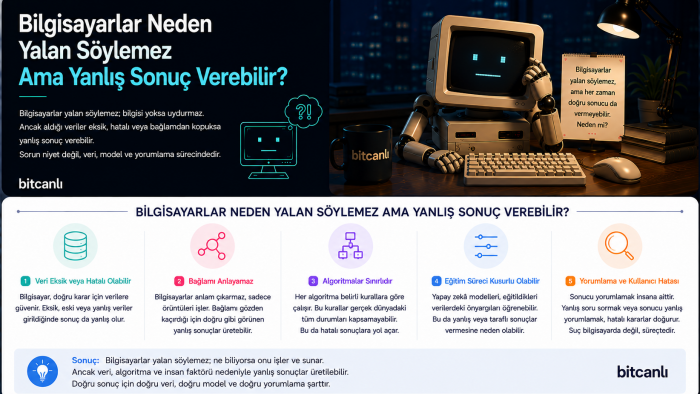 Bilgisayarlar Neden Yalan Söylemez Ama Yanlış Sonuç Verebilir?